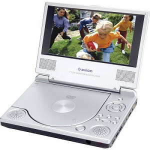 Axion 7-inch Portable DVD Player for $25 on Amazon