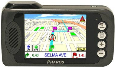 Pharos Drive PDR 135 Portable GPS Navigation System