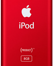 8GB (PRODUCT) RED iPod nano