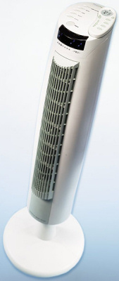 OxygenFresh Spire Fan with Temperature Sensor