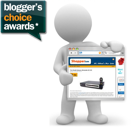 Vote for Shopperism on the Bloggers Choice Awards
